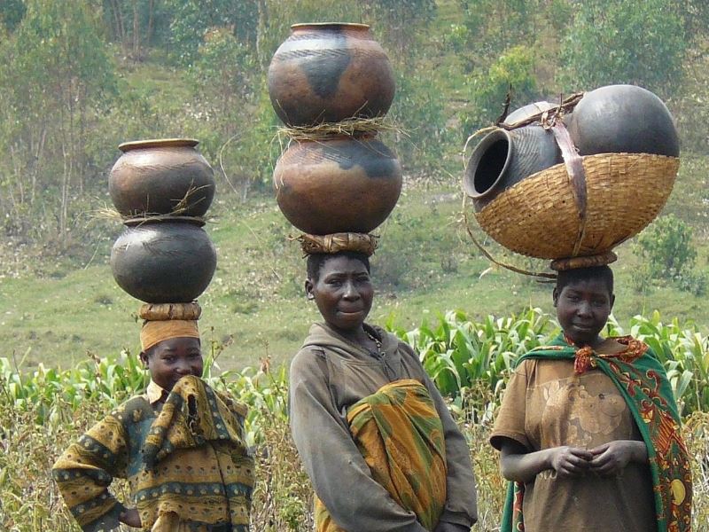 The Batwa earning a living