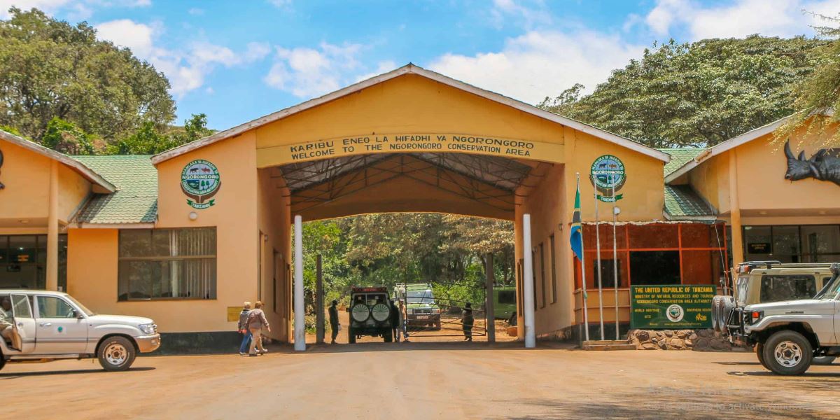 Ngorongoro Conservation Area in Tanzania