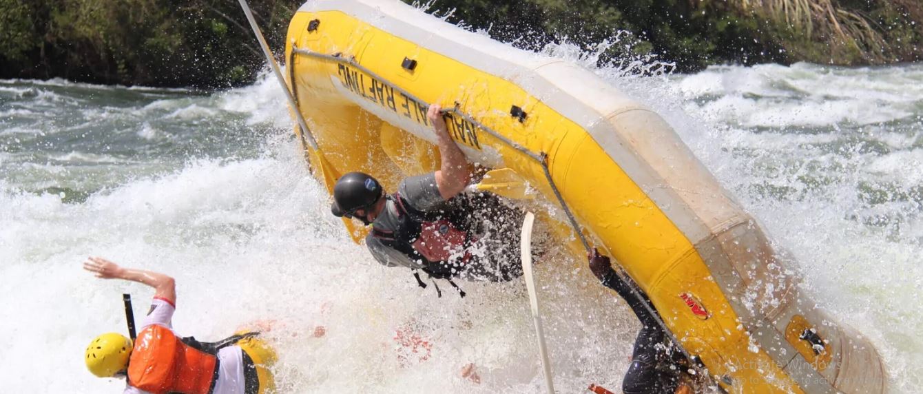 White water rafting in River Nile