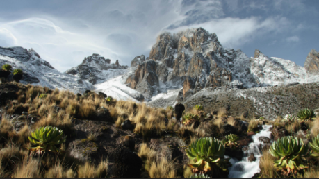 Mt.kenya along the great East African rift valley